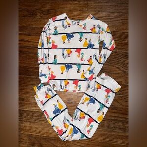 Toddler Disney Princess Striped Pajamas